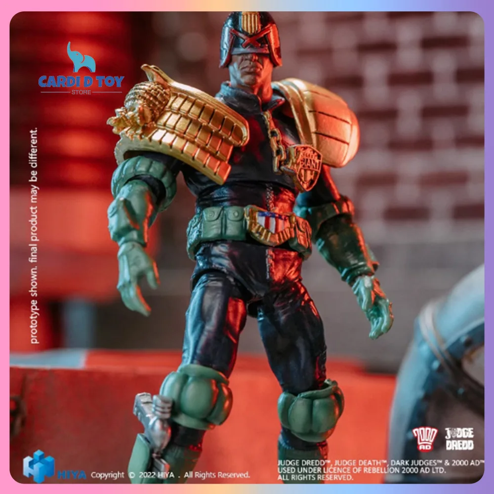 Hiya 1/18 Action Figure Genuine Judge Dredd Movable Anime Figures Giant Judge Miniature Model Judge Anderson Statue Ornament Toy
Hiya 1/18 Action Figure Genuine Judge Dredd Movable Anime Figures Giant Judge Miniature Model Judge Anderson Statue Ornament Toy