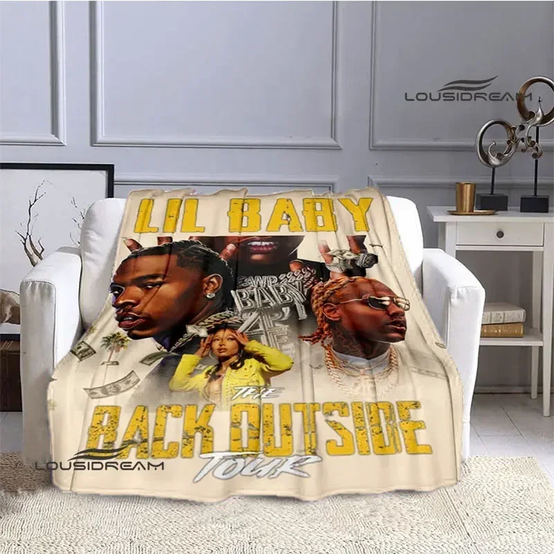 Hip -hop Singer Lil Baby Printing Blanket Picnic blanket Warm Flannel blankets bed linings blankets for beds Birthday Gift
Hip -hop Singer Lil Baby Printing Blanket Picnic blanket Warm Flannel blankets bed linings blankets for beds Birthday Gift