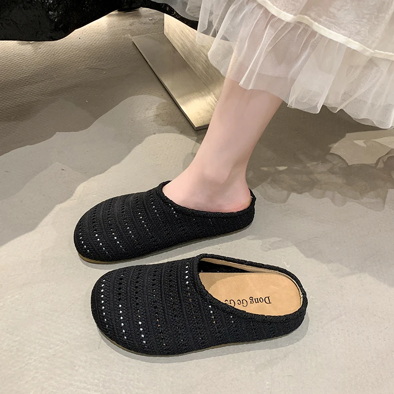 Summer New 2025 Women's Fabric Slippers Flat Hollow Sandals Trend Fashion Sports Beach Shoes Casual Soft Comfortable Slippers
Summer New 2025 Women's Fabric Slippers Flat Hollow Sandals Trend Fashion Sports Beach Shoes Casual Soft Comfortable Slippers