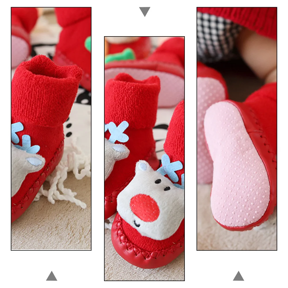 1Pair Christmas Baby Socks Warm Comfortable Footwear Slide-Proof Floor Socks Kids Cartoon Non-Slippery Warm Kid Sock
1Pair Christmas Baby Socks Warm Comfortable Footwear Slide-Proof Floor Socks Kids Cartoon Non-Slippery Warm Kid Sock