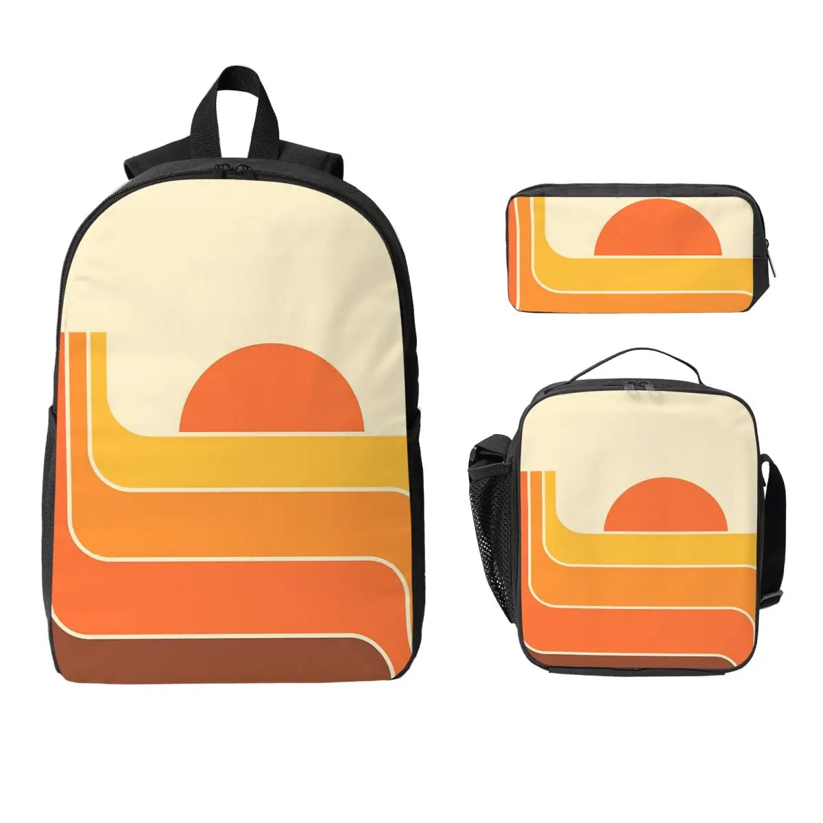 Retro Geometric Sun Design 656 Backpack Boys Girls BookBag School Bag Computer Shoulder Bags 3ps Insulated Lunch Bag Pencil Case
Retro Geometric Sun Design 656 Backpack Boys Girls BookBag School Bag Computer Shoulder Bags 3ps Insulated Lunch Bag Pencil Case