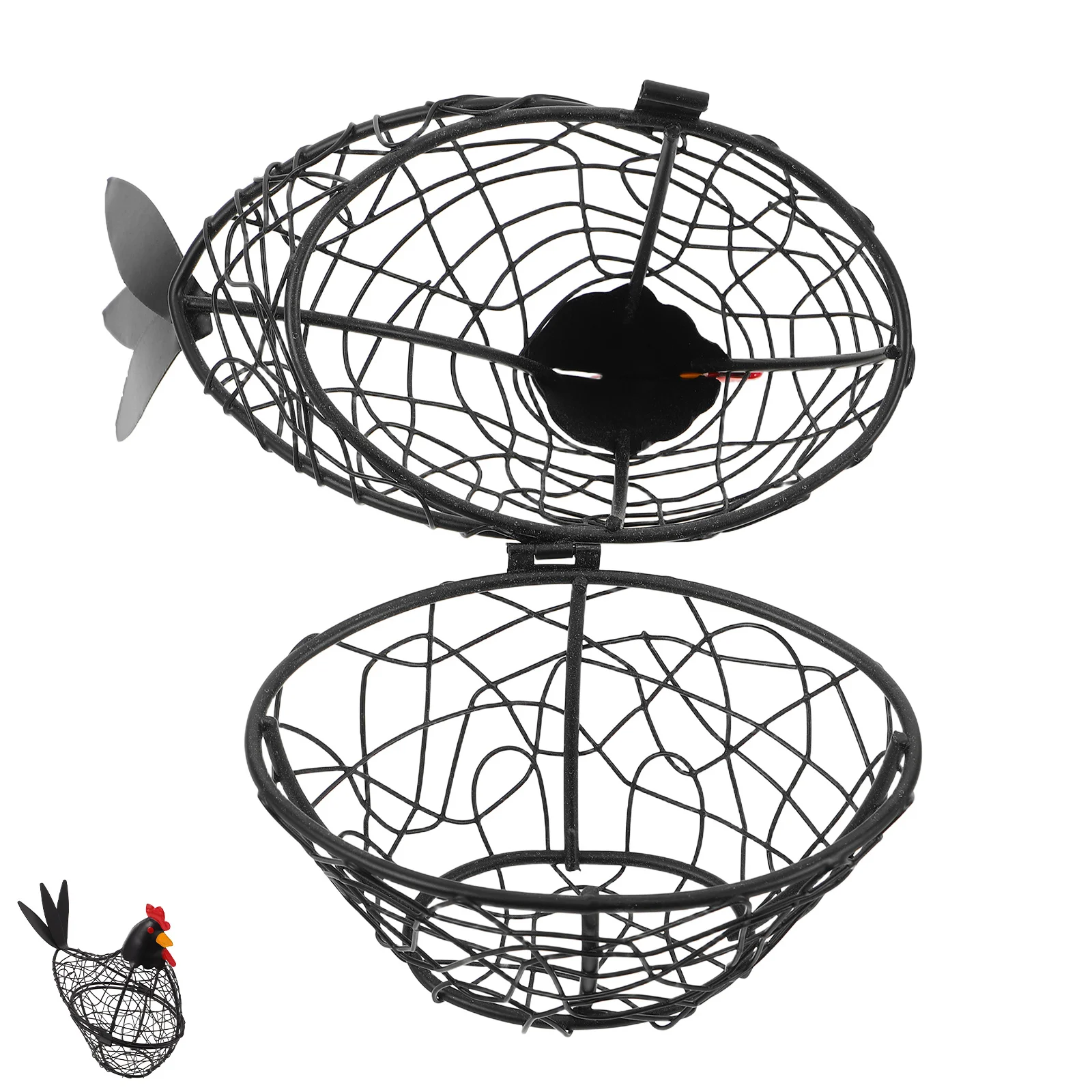 Black Mesh Wire Egg Basket Kitchen Iron Storage Holder for Fresh Eggs Fruit Vegetable Egg Organizer Countertop Display Rack
Black Mesh Wire Egg Basket Kitchen Iron Storage Holder for Fresh Eggs Fruit Vegetable Egg Organizer Countertop Display Rack