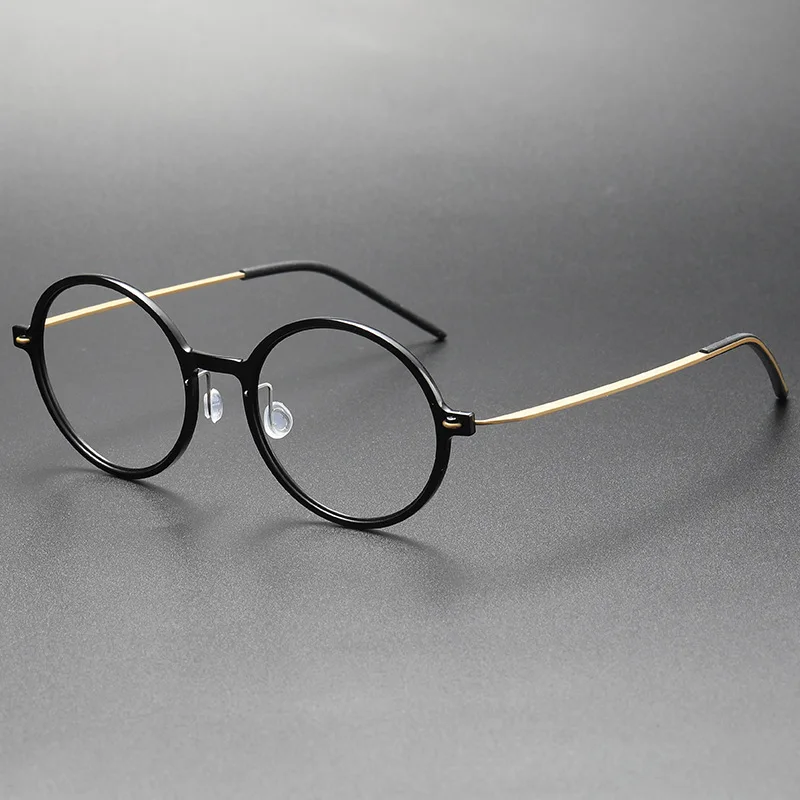 Japanese Handmade Prescription Women for Denmark No Screw Design Retro Round Glasses Titanium Eyeglasses Men Lighweight Frame
Japanese Handmade Prescription Women for Denmark No Screw Design Retro Round Glasses Titanium Eyeglasses Men Lighweight Frame