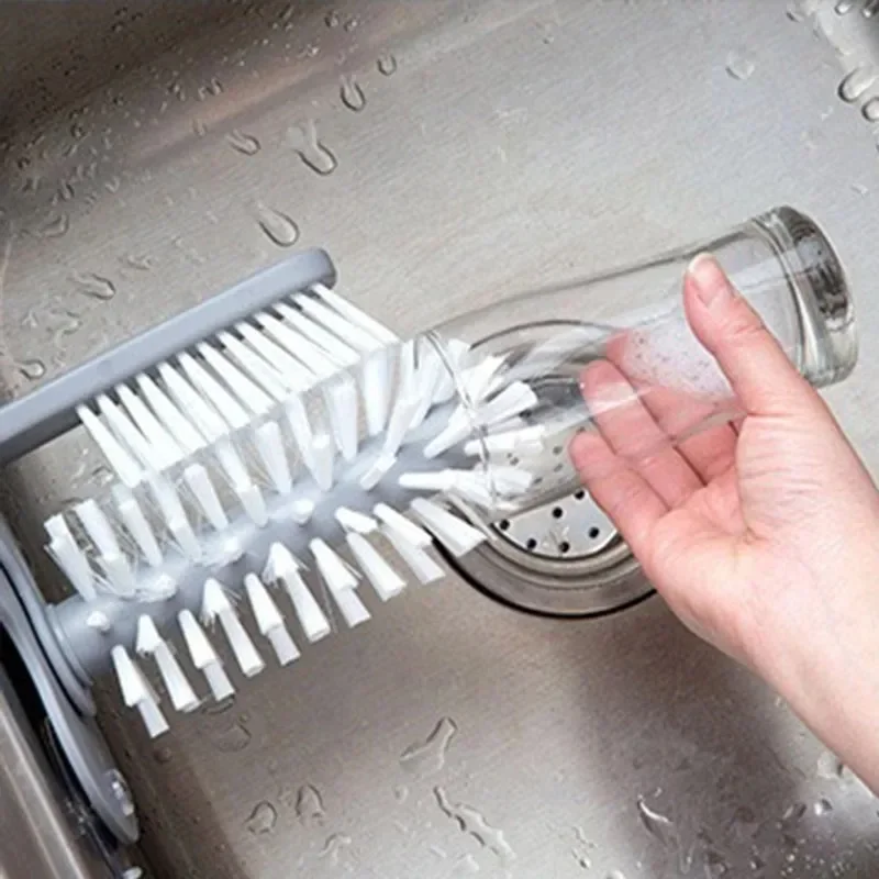 1pc Suction Wall Mount Rotating Cup Brush Multi Use Dish Cleaner for Sink Mugs Bottles Durable Bristles Effortless Kitchen Tool
1pc Suction Wall Mount Rotating Cup Brush Multi Use Dish Cleaner for Sink Mugs Bottles Durable Bristles Effortless Kitchen Tool