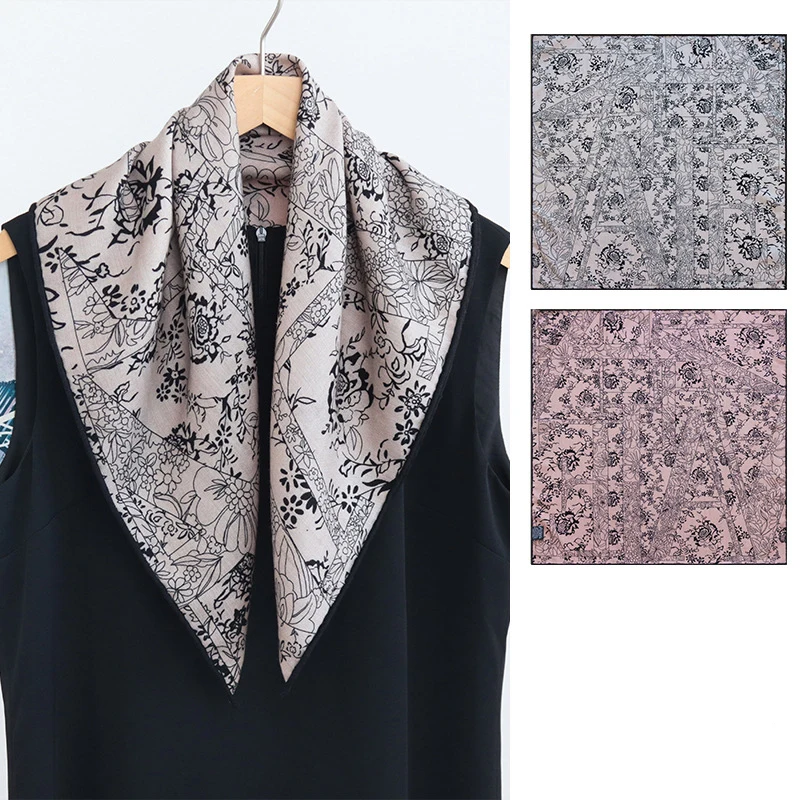 Two Sided Print Scarf Winter Warm Small Bandanas Luxury Designer Soft Scarfs Head Cashmere Blet Bag Accessories 65cm
Two Sided Print Scarf Winter Warm Small Bandanas Luxury Designer Soft Scarfs Head Cashmere Blet Bag Accessories 65cm