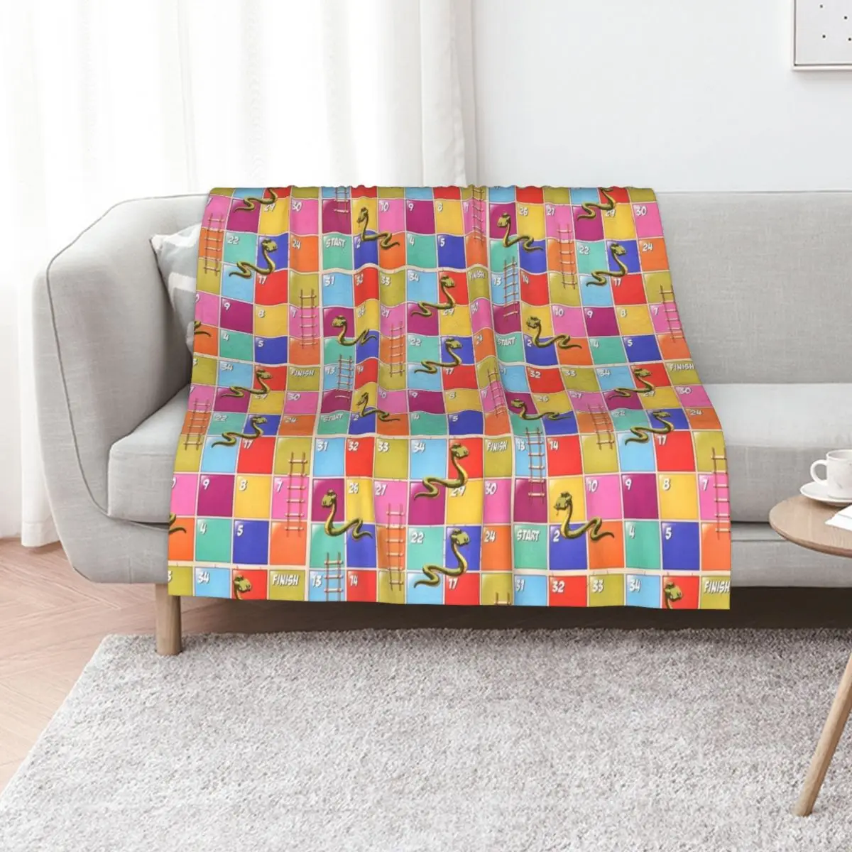 Snakes and Ladders Throw Blanket anime Custom blankets ands Decorative Sofas Blankets
Snakes and Ladders Throw Blanket anime Custom blankets ands Decorative Sofas Blankets