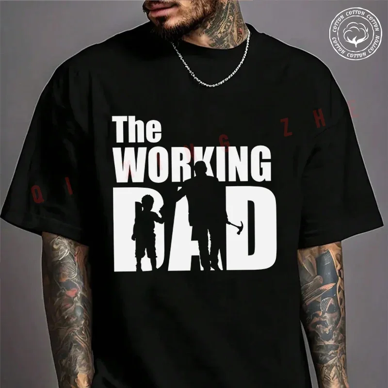 The Working Dad Creative Design Moto T-Shirt For Riders Men's Cotton Fashion Casual High Quality Round Neck Tshirt Tee
The Working Dad Creative Design Moto T-Shirt For Riders Men's Cotton Fashion Casual High Quality Round Neck Tshirt Tee