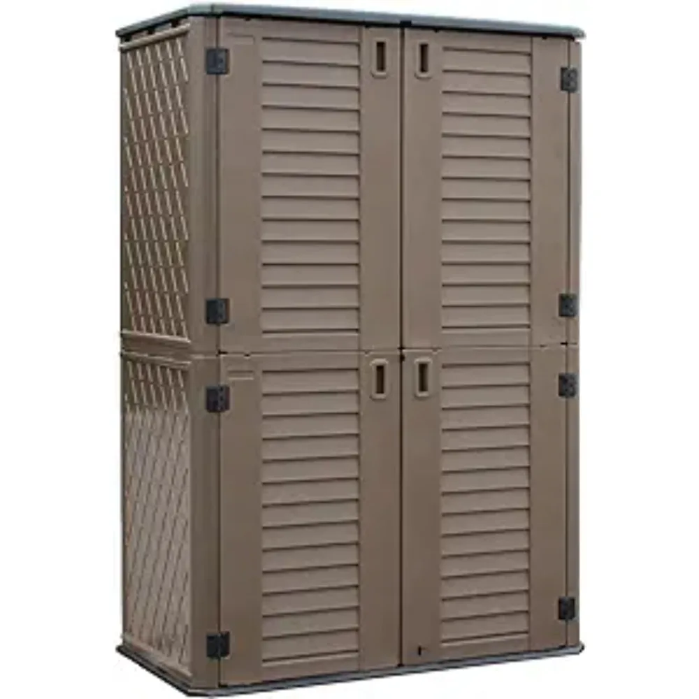 Outdoor Storage Shed Waterproof Caseta Resin Vertical Outdoor Storage Cabinet for Patio Furniture Container Mobile House Metabo
Outdoor Storage Shed Waterproof Caseta Resin Vertical Outdoor Storage Cabinet for Patio Furniture Container Mobile House Metabo