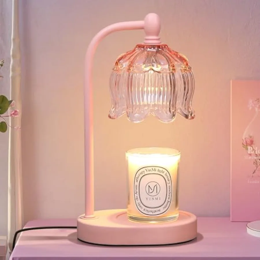 Pink Candle Warmer Lamp with Timer and DimmerMother's Day Gifts for Mom/Wife Melt Wax Warmer Lamp with 2 Bulbs for Candle Jars
Pink Candle Warmer Lamp with Timer and DimmerMother's Day Gifts for Mom/Wife Melt Wax Warmer Lamp with 2 Bulbs for Candle Jars