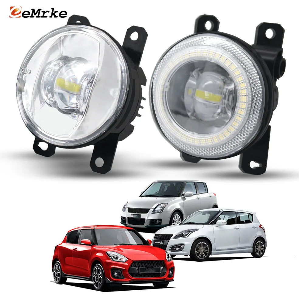 Пара для Suzuki Swift Sport 2006-2019 2020 2021 2022 2023, светодиодные противотуманные фары Angel Eye DRL с диафрагмой, противотуманные фары дальнего света, аксессуары PTF
Пара для Suzuki Swift Sport 2006-2019 2020 2021 2022 2023, светодиодные противотуманные фары Angel Eye DRL с диафрагмой, противотуманные фары дальнего света, аксессуары PTF