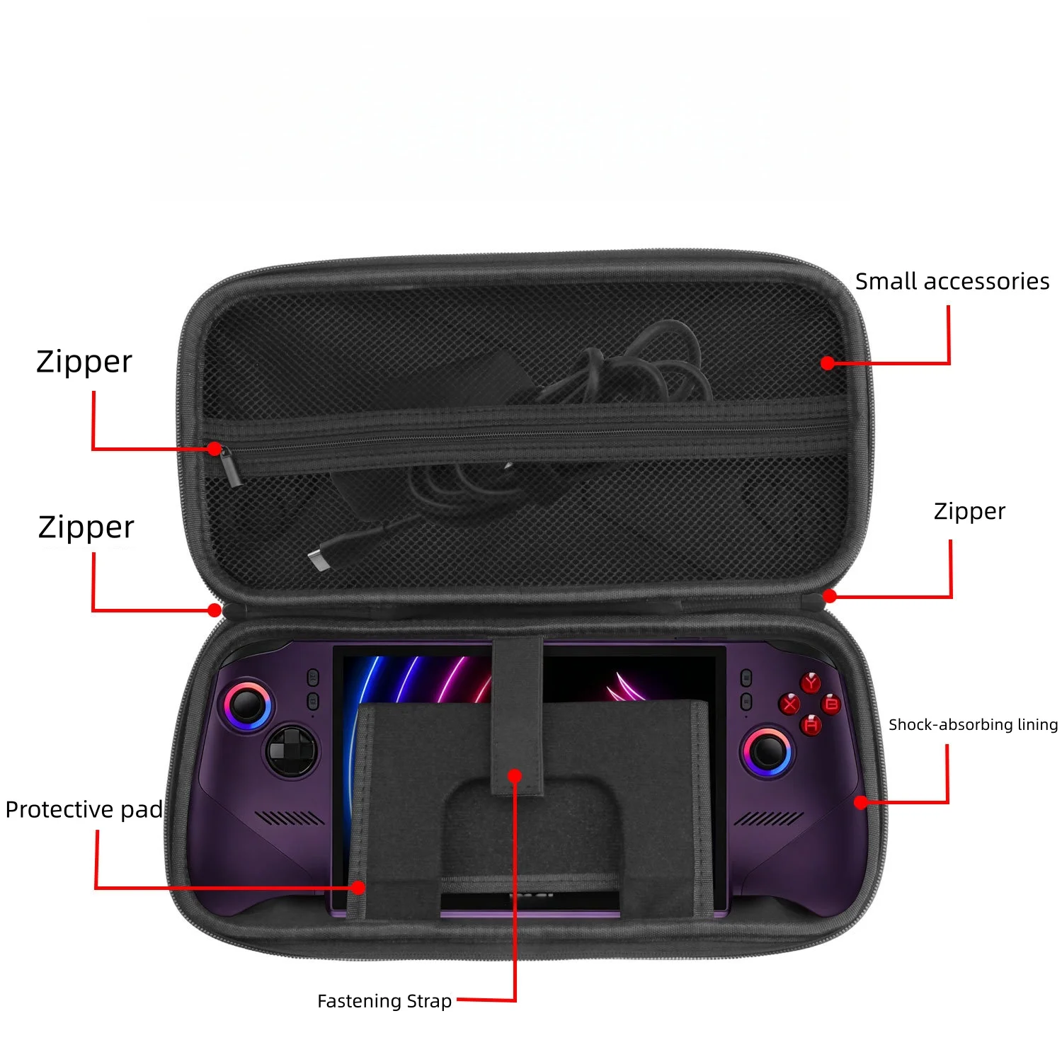 Storage bag for Claw 8 EX AI+ Game Console Organizer Bag
Storage bag for Claw 8 EX AI+ Game Console Organizer Bag
