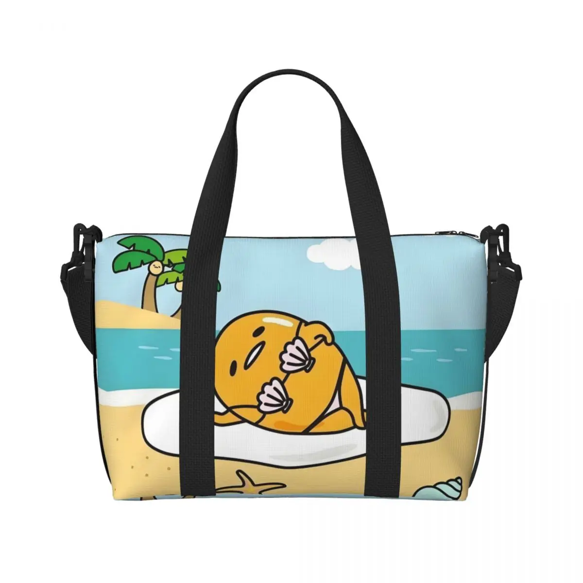 Custom Large Anime Gudetama Cartoon Tote Bag for Women Shopper Shoulder Beach Gym Travel Bag
Custom Large Anime Gudetama Cartoon Tote Bag for Women Shopper Shoulder Beach Gym Travel Bag