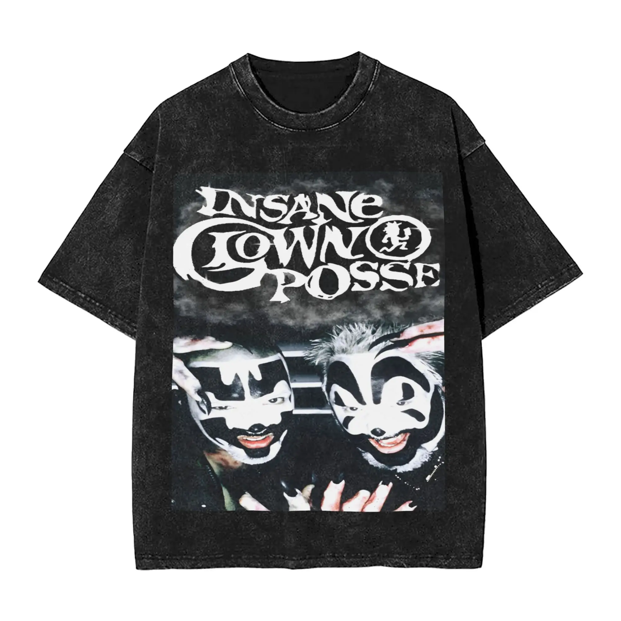 Washed T Shirts Insane Clown Posse T-Shirt Oversize ICP Violent J Shaggy 2 Dope Streetwear Cotton Tops Tops Tees for Men Women
Washed T Shirts Insane Clown Posse T-Shirt Oversize ICP Violent J Shaggy 2 Dope Streetwear Cotton Tops Tops Tees for Men Women