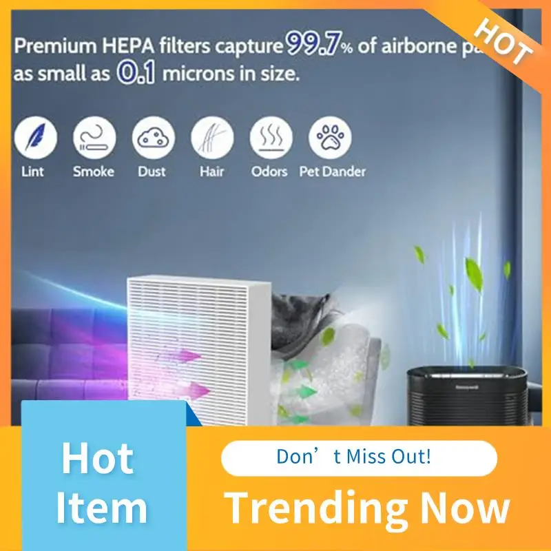 A13I-Filter Set For Honeywell Air Purifier HPA300, HEPA Filter Kit HPA300 HPA200 HPA100R HRF-R3, HRF-R2, HRF-R1, 6 PCS
A13I-Filter Set For Honeywell Air Purifier HPA300, HEPA Filter Kit HPA300 HPA200 HPA100R HRF-R3, HRF-R2, HRF-R1, 6 PCS