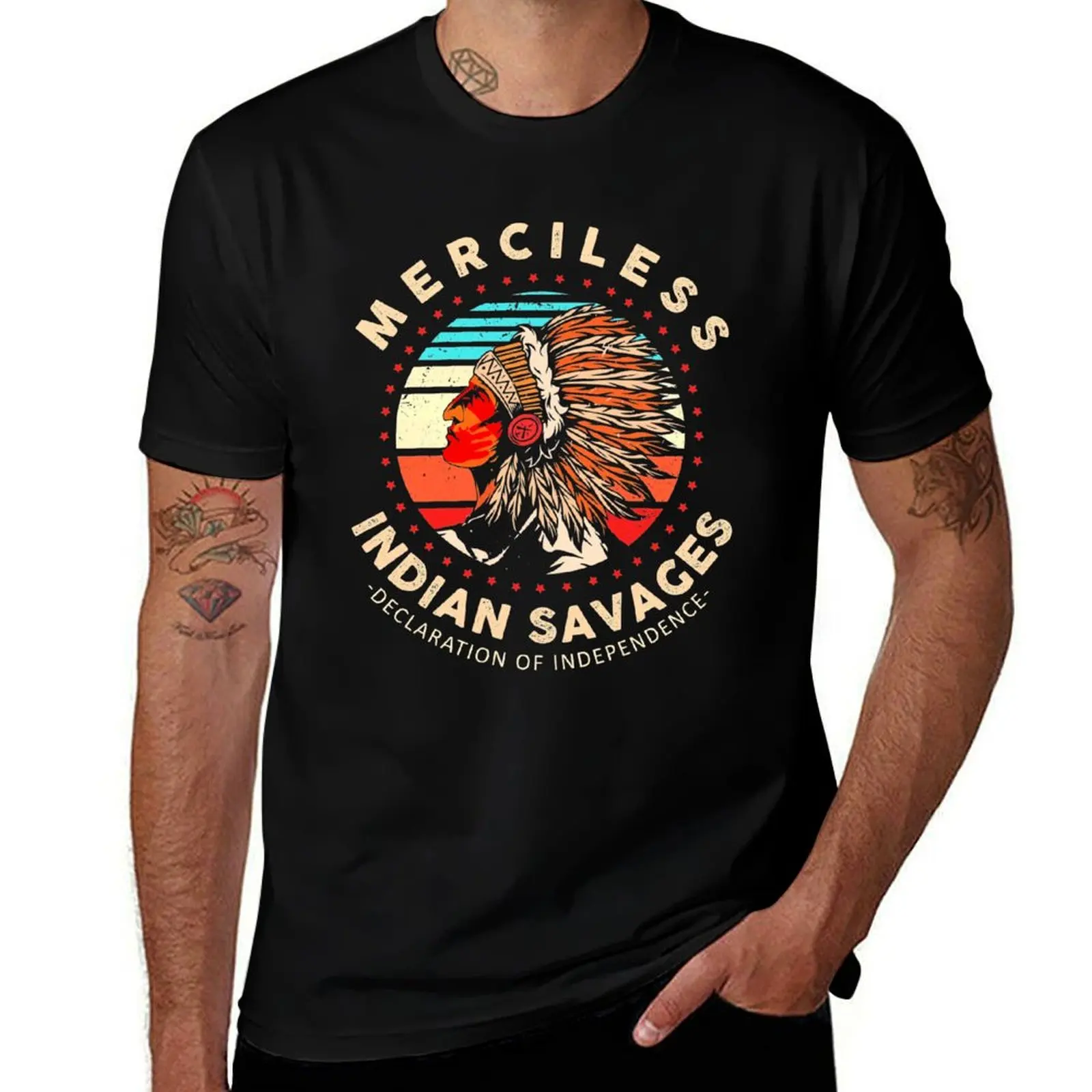Merciless Indian Savages T-Shirt man t shirt summer t shirt man luxury man graphic t shirt T-shirt
Merciless Indian Savages T-Shirt man t shirt summer t shirt man luxury man graphic t shirt T-shirt