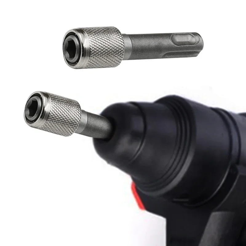 SDS Plus Rotary Hammer to 1/4 Hex Shank Converter - Heavy Duty Bit Holder Adapter for Power Screwdriver & Impact Driver Bits
SDS Plus Rotary Hammer to 1/4 Hex Shank Converter - Heavy Duty Bit Holder Adapter for Power Screwdriver & Impact Driver Bits