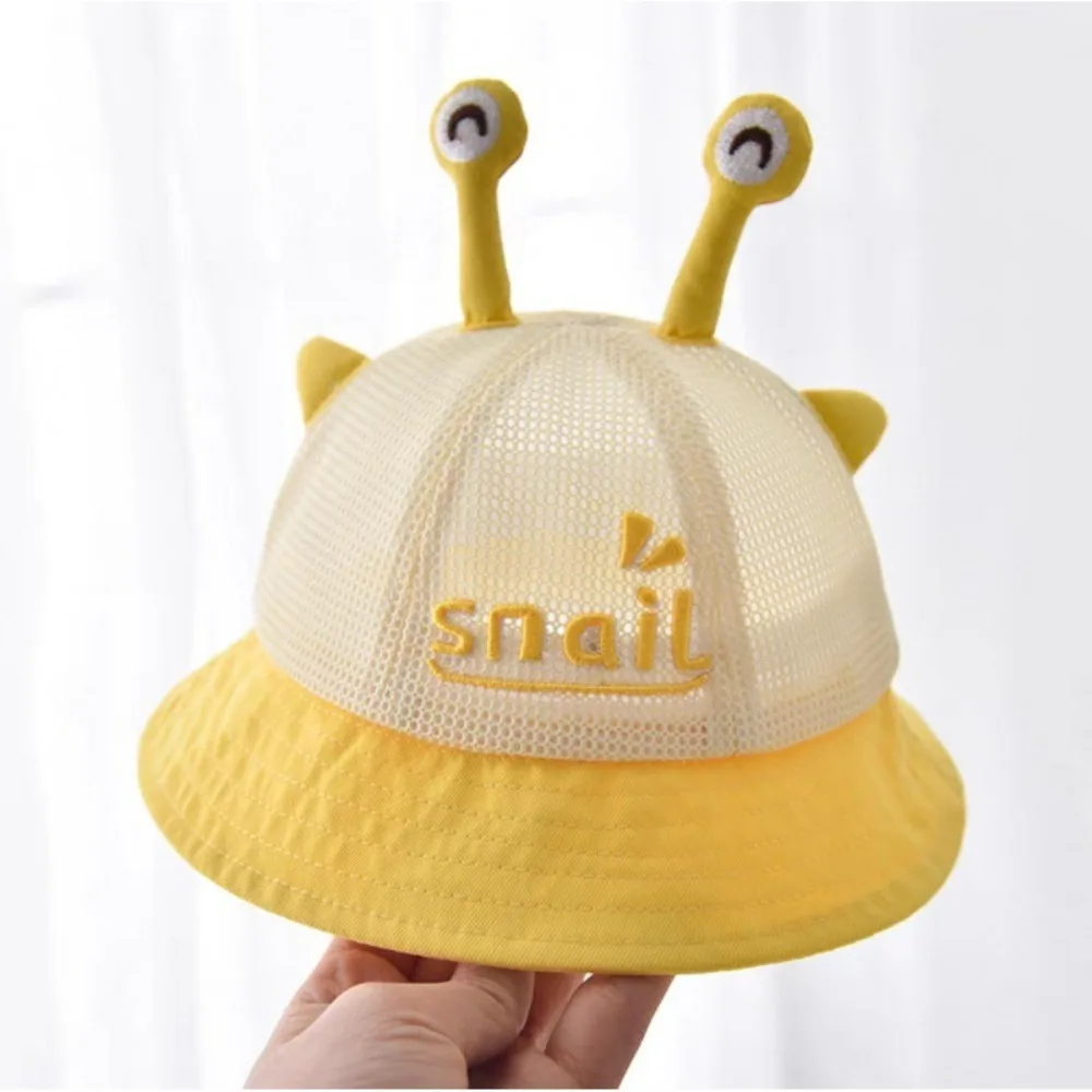 Детская панама-шляпка с вышивкой в виде мультяшного улитки, однотонная, дышащая, солнцезащитная, для малышей, для пляжа
Детская панама-шляпка с вышивкой в виде мультяшного улитки, однотонная, дышащая, солнцезащитная, для малышей, для пляжа