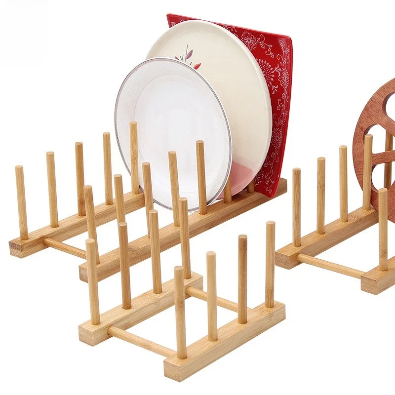 Kitchen Dish Drain Rack Wooden Display Stand Drainer Holder Drying Bowl Holder Simple Pot Lid Shelf Dinnerware Storage Organizer
Kitchen Dish Drain Rack Wooden Display Stand Drainer Holder Drying Bowl Holder Simple Pot Lid Shelf Dinnerware Storage Organizer