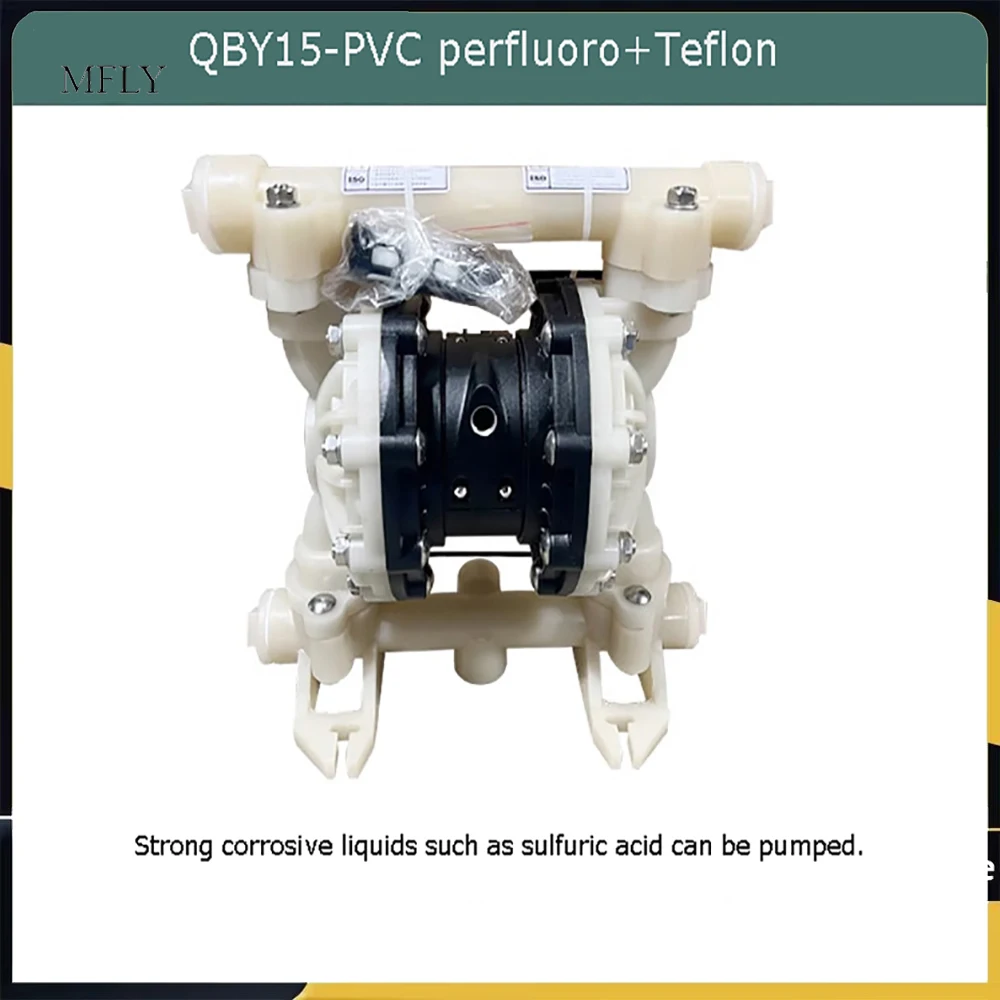 Plastic Air-operated Diaphragm Pump Corrosion-resistant Pump Air-driven Chemical Pump for Chemical Transfer
Plastic Air-operated Diaphragm Pump Corrosion-resistant Pump Air-driven Chemical Pump for Chemical Transfer