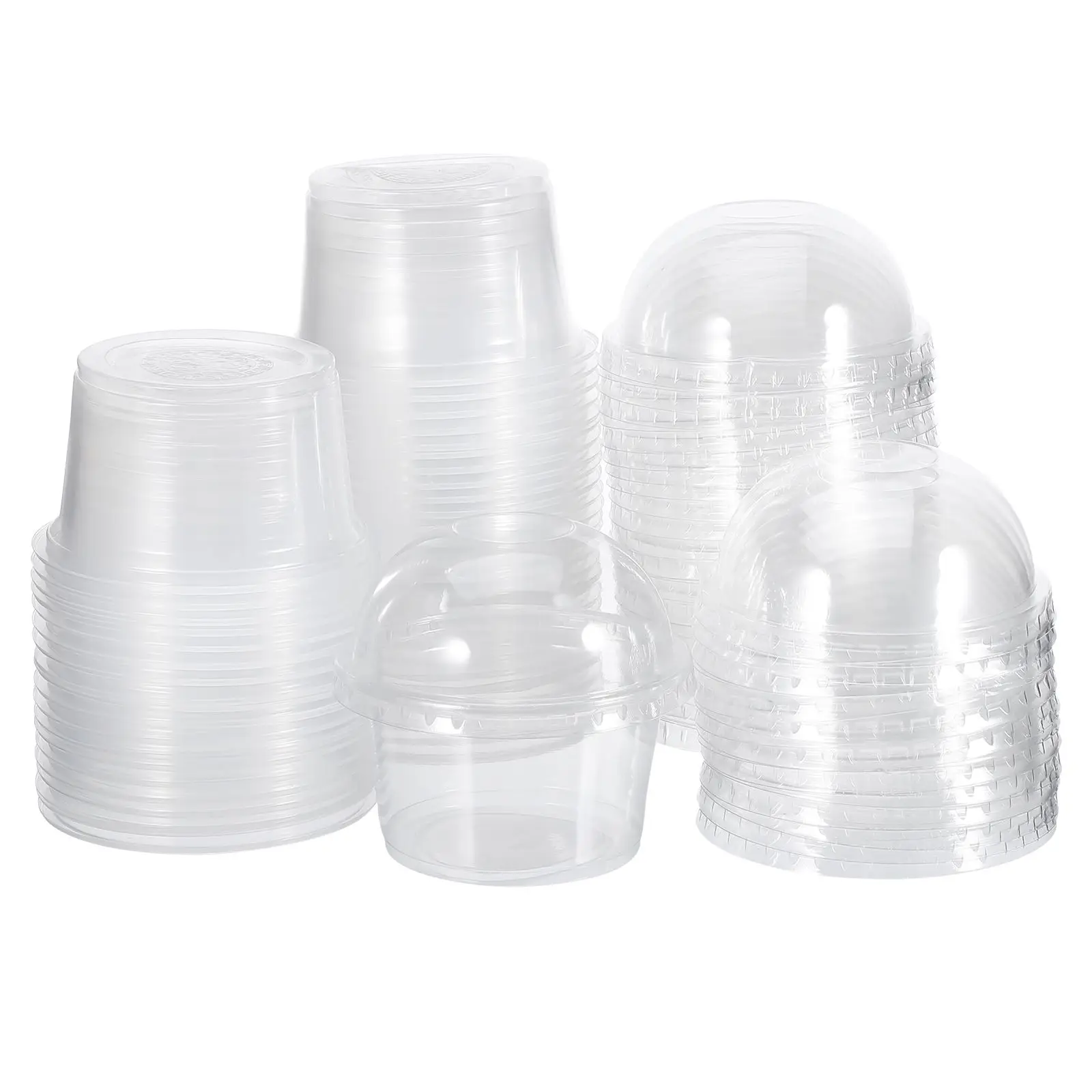 100pcs Disposable Pudding Cups 250ml Plastic Dessert Containers High Lid for Ice Cream Cake Jelly Cookies Soup Party Weddings
100pcs Disposable Pudding Cups 250ml Plastic Dessert Containers High Lid for Ice Cream Cake Jelly Cookies Soup Party Weddings