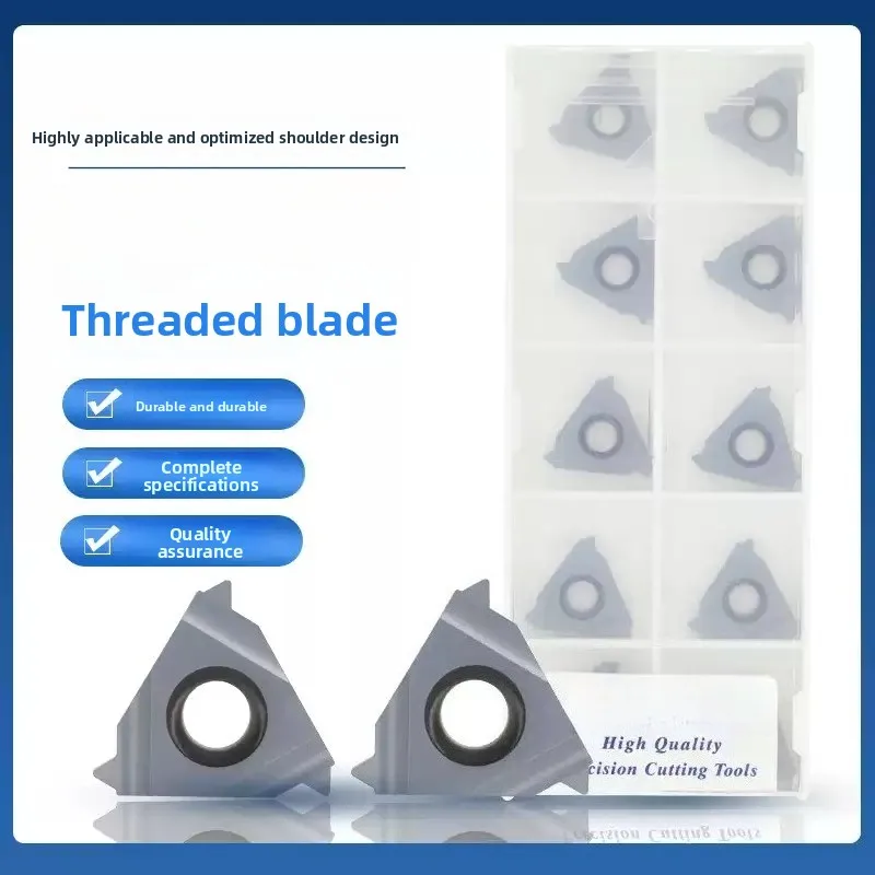 10pcs Original Carbide Inserts 16ER 3.5 1.5 2.0 2.5 3.0 0.5 1.0 ISO LDC LDA Quality Assurance
10pcs Original Carbide Inserts 16ER 3.5 1.5 2.0 2.5 3.0 0.5 1.0 ISO LDC LDA Quality Assurance