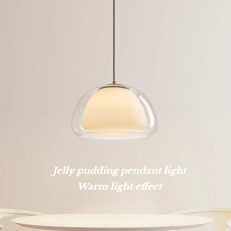 Современный креативный подвесной светильник в скандинавском стиле для ресторана и кухни, E27, прозрачное и молочно-белое двухслойное стекло
Современный креативный подвесной светильник в скандинавском стиле для ресторана и кухни, E27, прозрачное и молочно-белое двухслойное стекло