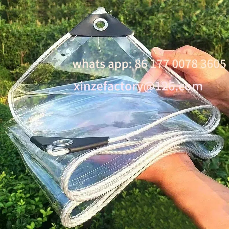 Customizable 0.35mm Transparent PVC Tarpaulin Succulent Plant Tarp Cover Balcony Windows Rainproof Cloth Garden Pergola Clearly
Customizable 0.35mm Transparent PVC Tarpaulin Succulent Plant Tarp Cover Balcony Windows Rainproof Cloth Garden Pergola Clearly