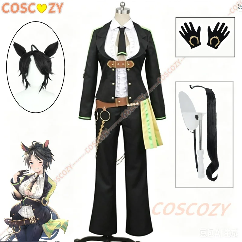 Anime Pretty Derby Uma Musume Fuji Kiseki Cosplay Costume Wig Ears Tails Halloween Carnival Party Clothes Uniform Set
Anime Pretty Derby Uma Musume Fuji Kiseki Cosplay Costume Wig Ears Tails Halloween Carnival Party Clothes Uniform Set