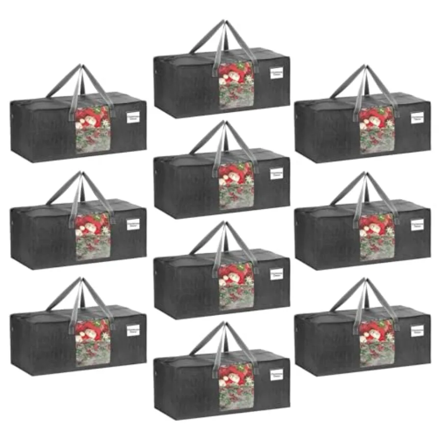 Набор из 10 прочных коробок для переезда и хранения с крышками и прозрачным окном, альтернатива картонным коробкам для одежды
Набор из 10 прочных коробок для переезда и хранения с крышками и прозрачным окном, альтернатива картонным коробкам для одежды