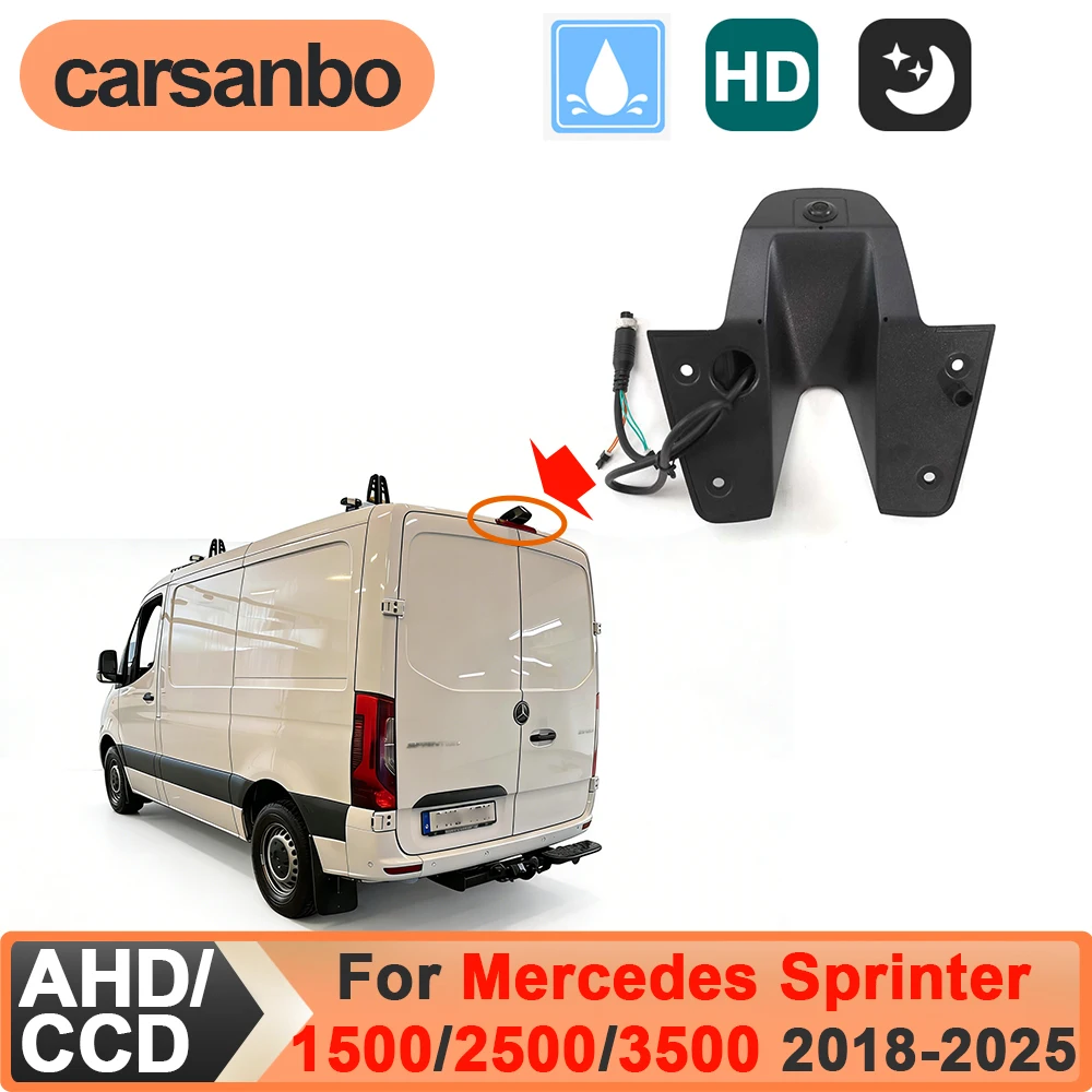 Carsanbo 170° Parking Reversing Car Rear View Camera Fit for Mercedes Sprinter 1500/2500/3500 2018-2025 Backup Camera or Housing
Carsanbo 170° Parking Reversing Car Rear View Camera Fit for Mercedes Sprinter 1500/2500/3500 2018-2025 Backup Camera or Housing