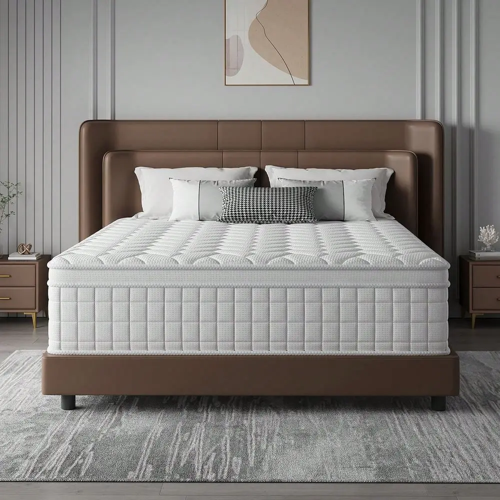 12 14 Queen Mattres Twin Full Queen King Size Bed Mattress In A Box, Hybrid Pocket Spring Breathable Cotton Layer Mattress For M
12 14 Queen Mattres Twin Full Queen King Size Bed Mattress In A Box, Hybrid Pocket Spring Breathable Cotton Layer Mattress For M