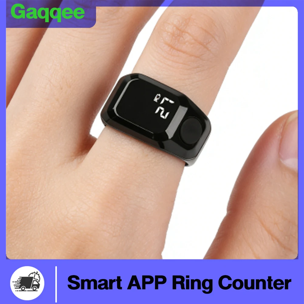 Portable Electronic Finger Counter Smart APP Ring Counter Bluetooth Counting Ring Time Reminder Digital Tasbih Counter
Portable Electronic Finger Counter Smart APP Ring Counter Bluetooth Counting Ring Time Reminder Digital Tasbih Counter