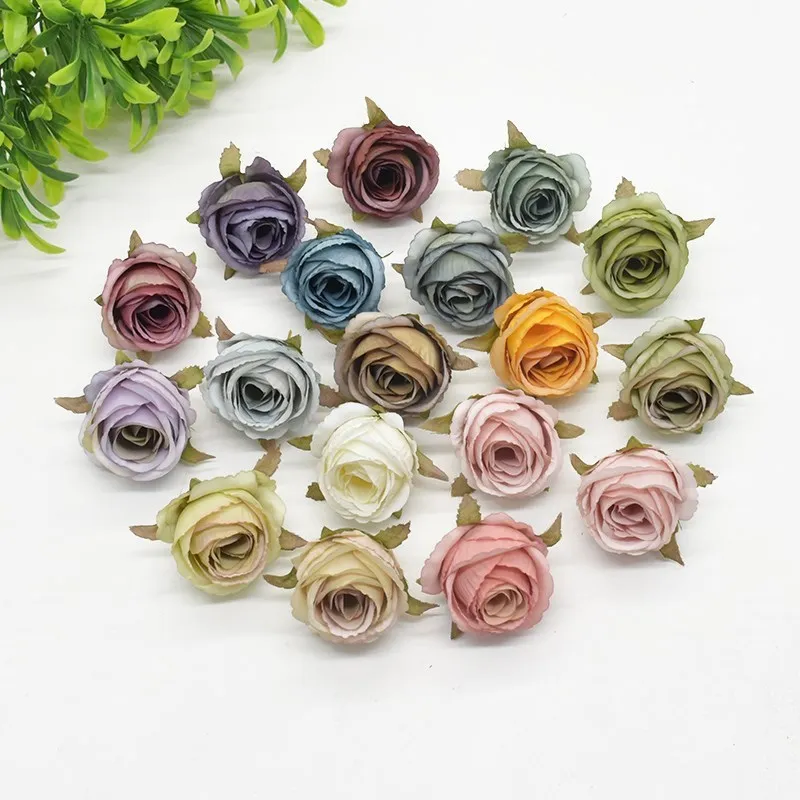 Silk Rose Heads Artificial Flowers Christmas Decorations for Home Diy Candy Box Autumn Decor Crafts Arrangement Wedding
Silk Rose Heads Artificial Flowers Christmas Decorations for Home Diy Candy Box Autumn Decor Crafts Arrangement Wedding