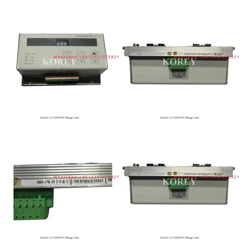 Control Unit SYN5100a-Z 3BHB006717R0221
Control Unit SYN5100a-Z 3BHB006717R0221