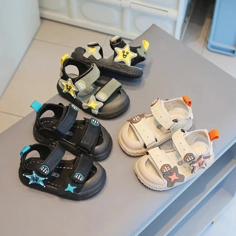 2025 New Fashion Korean Style Summer Luxury Pentagram Children's Beach Shoes Ergonomic Soft Soled Children's Women's Sandals
2025 New Fashion Korean Style Summer Luxury Pentagram Children's Beach Shoes Ergonomic Soft Soled Children's Women's Sandals