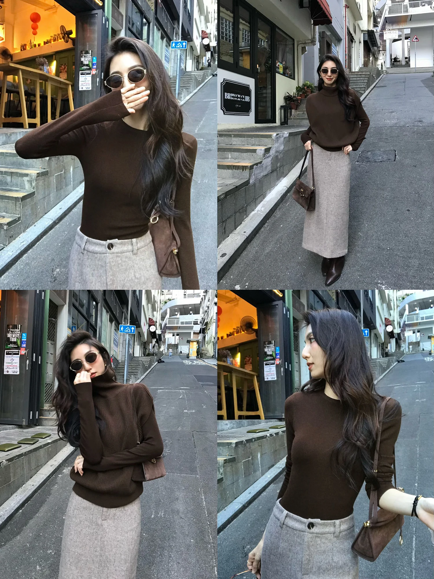 Mulvan Women's Long Sve round Ne Knitted Base irt Slim Fit Inner Wear Casual Sle Polyester Blend Autumn Winter Top
Mulvan Women's Long Sve round Ne Knitted Base irt Slim Fit Inner Wear Casual Sle Polyester Blend Autumn Winter Top