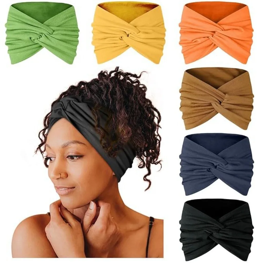6 PCS Set of 6 Y2K Sports Headband Euro-American Style Breathable Yoga Hairband Elastic Wide Side Printed Elastic Hairband Daily
6 PCS Set of 6 Y2K Sports Headband Euro-American Style Breathable Yoga Hairband Elastic Wide Side Printed Elastic Hairband Daily