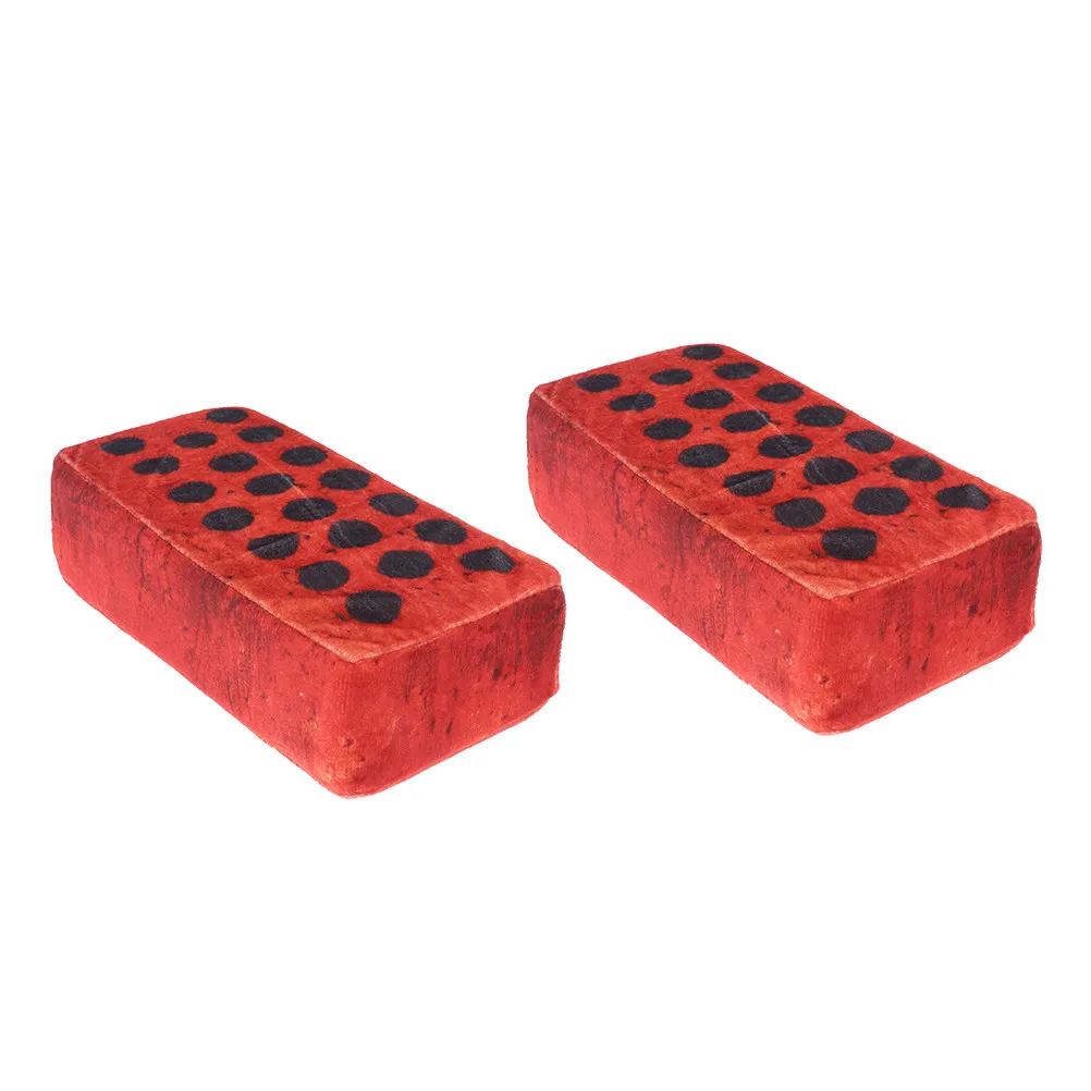 2Pcs Hollow Brick Shape Cushion Comfortable Simulation Throw Pillow Funny Home Office Sofa Back Support Cushion
2Pcs Hollow Brick Shape Cushion Comfortable Simulation Throw Pillow Funny Home Office Sofa Back Support Cushion