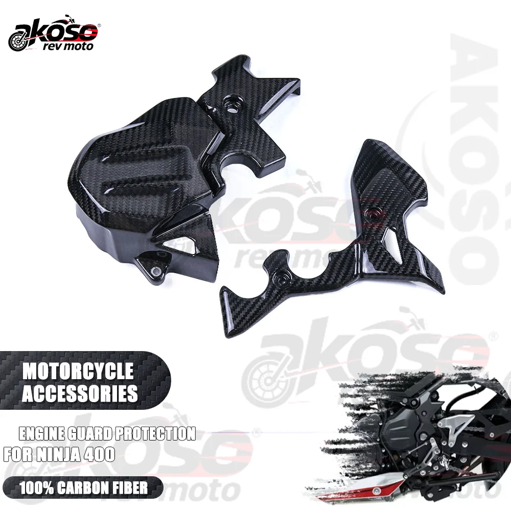 Engine Guard Protection Cam Cover Carbon Fiber Motorcycle Modified For Kawasaki Ninja Z400 EX400 2019 2020 2021 Part Accessories
Engine Guard Protection Cam Cover Carbon Fiber Motorcycle Modified For Kawasaki Ninja Z400 EX400 2019 2020 2021 Part Accessories