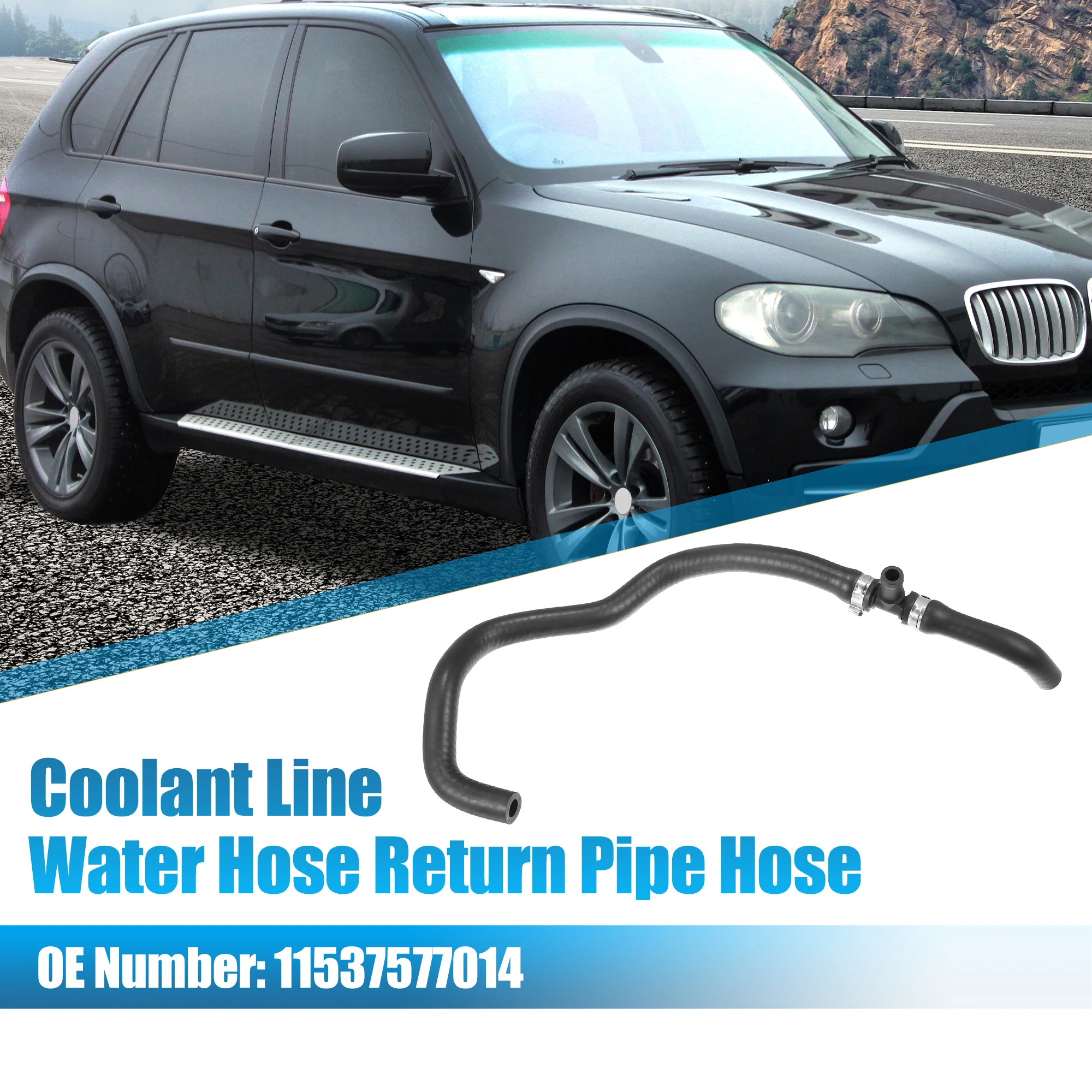 UXCELL Шланг обратной трубы охлаждающей жидкости для BMW 550i 2011-2016 No 11537577014
UXCELL Шланг обратной трубы охлаждающей жидкости для BMW 550i 2011-2016 No 11537577014