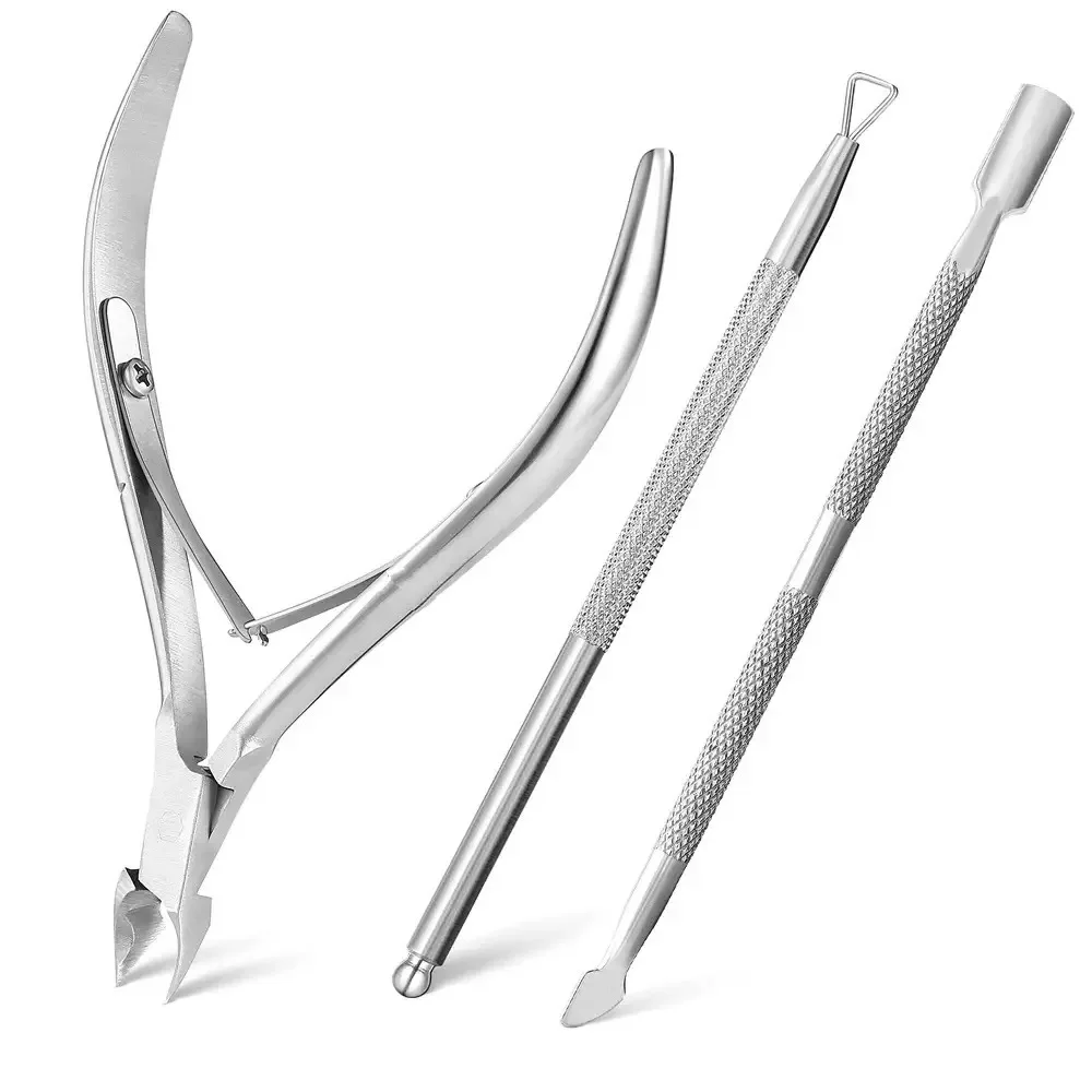 Nail Clipper Set D501 3Pcs, Stainless Steel Manicure Tools for Fingernail & Toenail, Cuticle Nipper, Thick Nail Cutter Anti-Pinch Design
Nail Clipper Set D501 3Pcs, Stainless Steel Manicure Tools for Fingernail & Toenail, Cuticle Nipper, Thick Nail Cutter Anti-Pinch Design