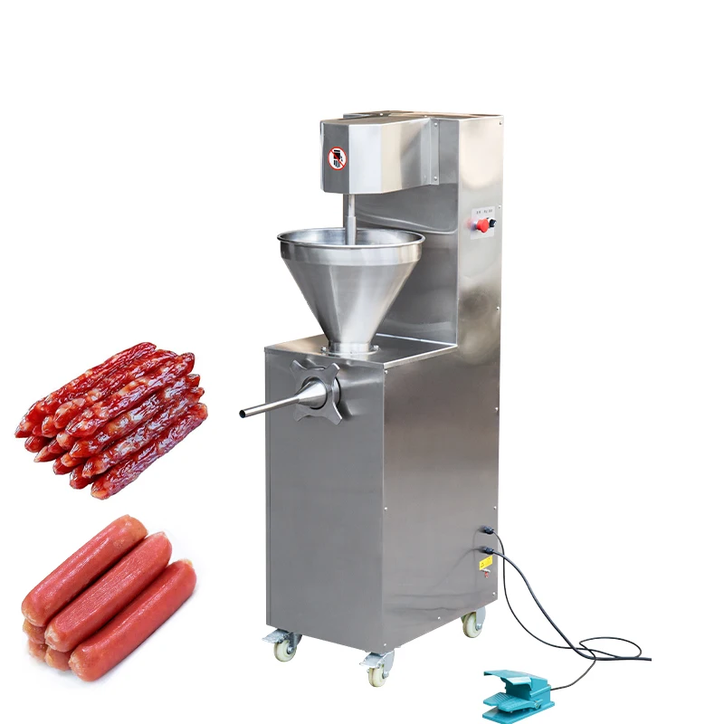 Commercial Electric Sausage Maker Auto Stuffer Machine Salami Bratwurst Filler Professional Sausage Stuffing Tools
Commercial Electric Sausage Maker Auto Stuffer Machine Salami Bratwurst Filler Professional Sausage Stuffing Tools