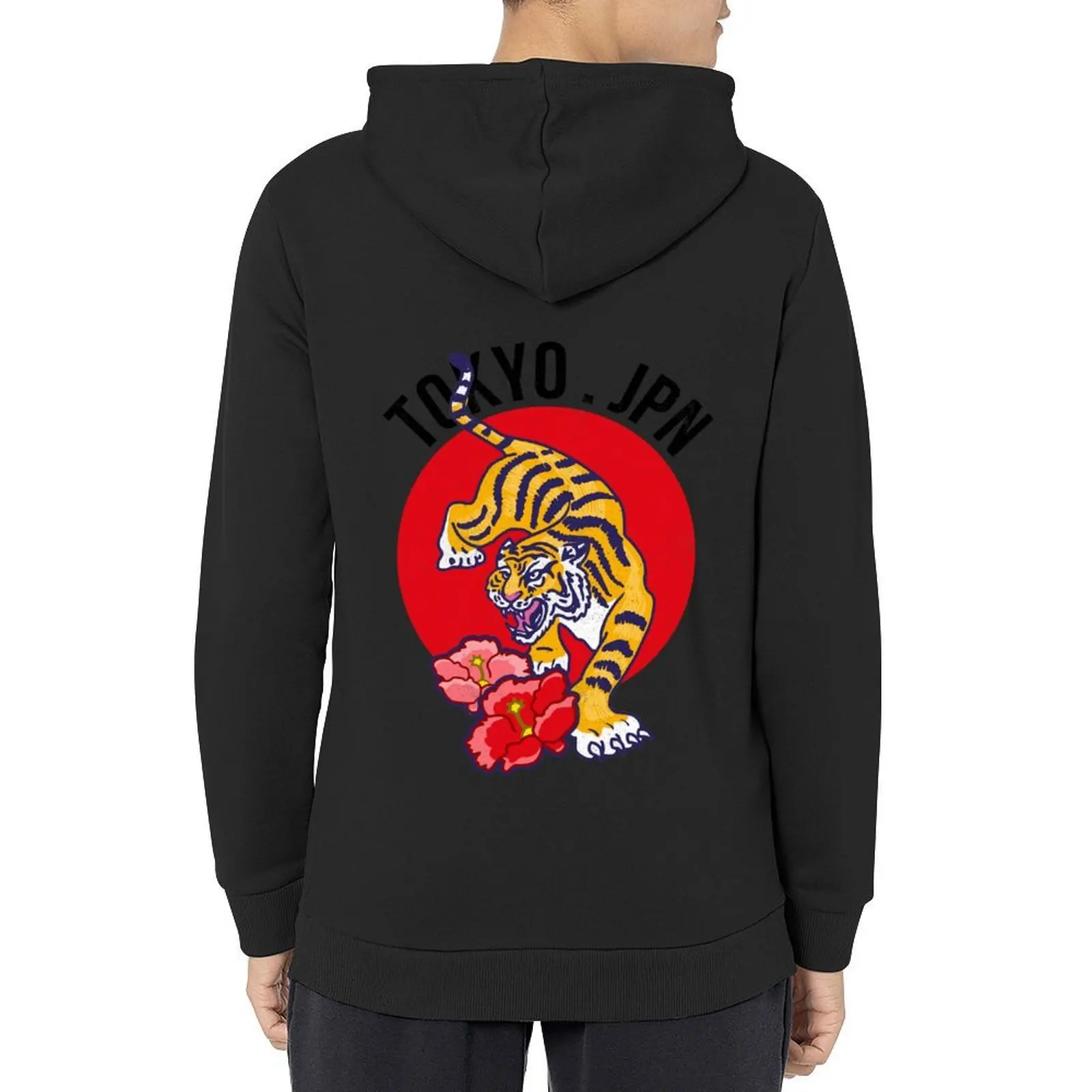 Tokyo, Japan, Tiger and hibiscus drawing. Japanese culture art. Hoodie japanese style men clothes autumn men hoodie
Tokyo, Japan, Tiger and hibiscus drawing. Japanese culture art. Hoodie japanese style men clothes autumn men hoodie
