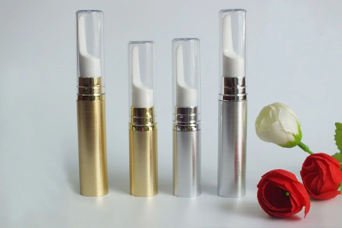 10ML silver/gold airless bottle long press pump clear lid for lotion/emulsion/eye serum/essence skin care cosmetic packing
10ML silver/gold airless bottle long press pump clear lid for lotion/emulsion/eye serum/essence skin care cosmetic packing