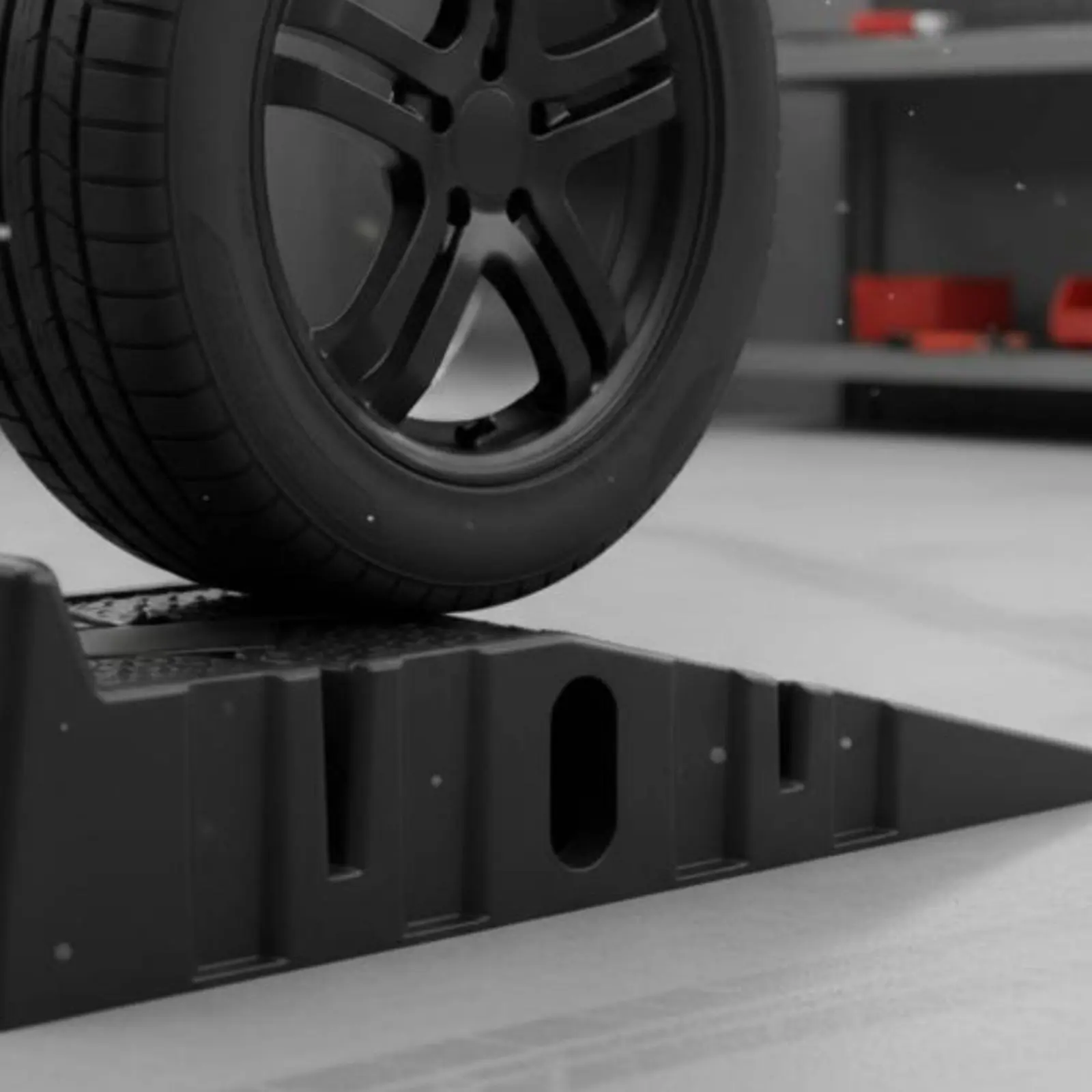 Maintenance Ramp Non-Slip Surface Plastic Car Ramp Vehicle Support Built in Handles Low-Angle for Mechanics, Garage
Maintenance Ramp Non-Slip Surface Plastic Car Ramp Vehicle Support Built in Handles Low-Angle for Mechanics, Garage