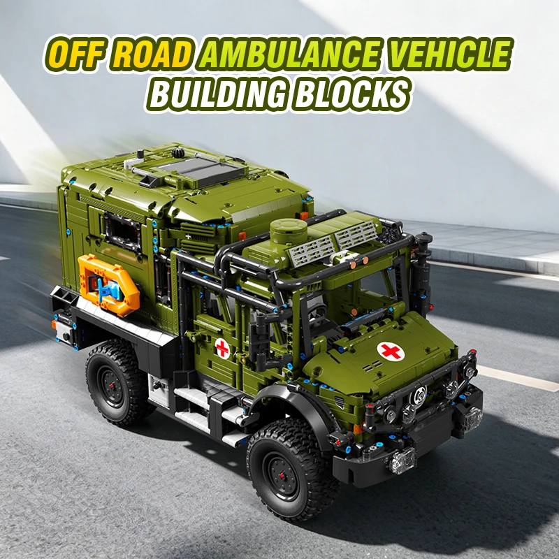 Car Building Block Set with 3850 Pieces Ambulance Model Building Blocks Suitable for Home Decoration Birthday and Holiday Gifts
Car Building Block Set with 3850 Pieces Ambulance Model Building Blocks Suitable for Home Decoration Birthday and Holiday Gifts