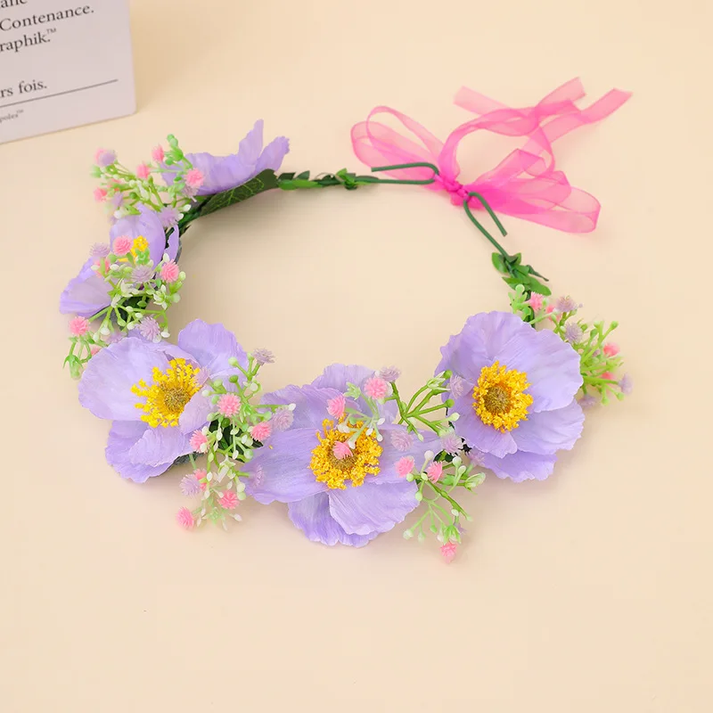 Baby'S Breath Floral Crown Versatile Artificial Flower Crown Boho Flower Headband Flexible Adjustable Ribbon Headpiece
Baby'S Breath Floral Crown Versatile Artificial Flower Crown Boho Flower Headband Flexible Adjustable Ribbon Headpiece