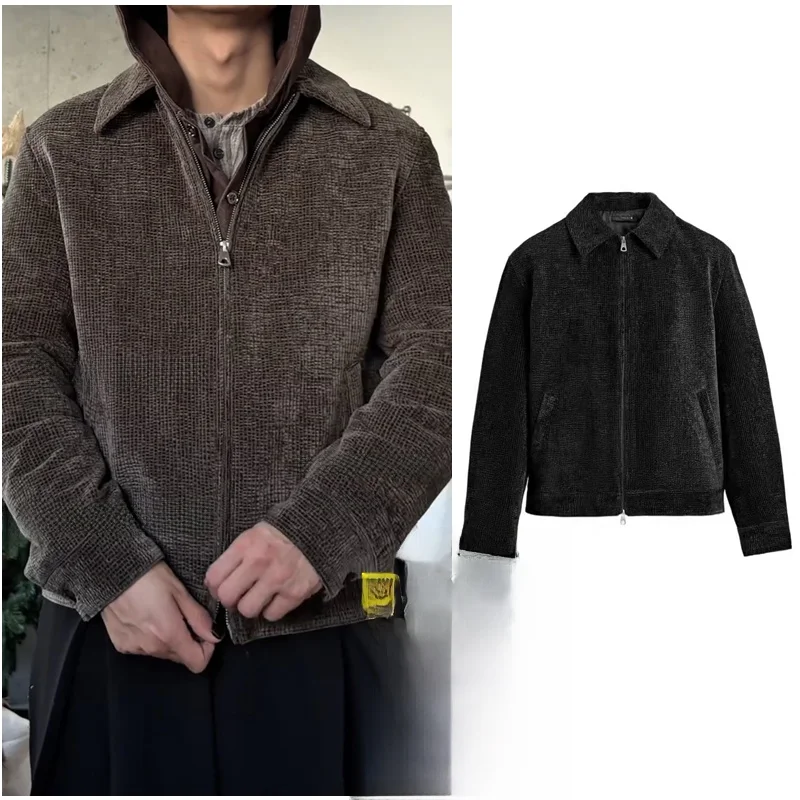 Мужская стеганая хлопковая куртка в стиле ретро с воротником, зимняя мода 2025, городской стиль, длинный рукав, теплая верхняя одежда на молнии, без капюшона
Мужская стеганая хлопковая куртка в стиле ретро с воротником, зимняя мода 2025, городской стиль, длинный рукав, теплая верхняя одежда на молнии, без капюшона