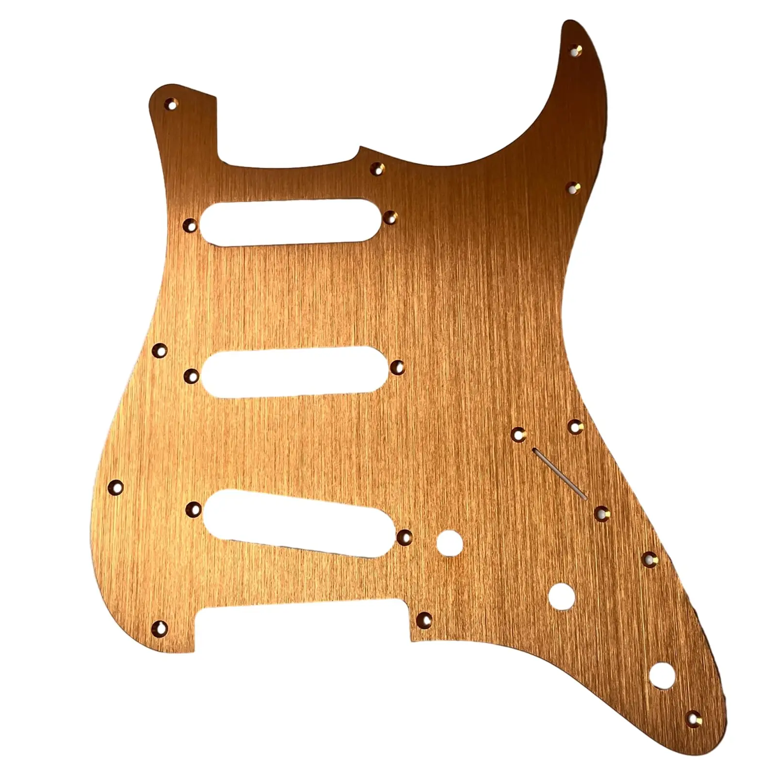 Electric Guitar Pickguard 1Ply Aluminum SSS Guitar Scratch Plate Pickguard with Mounting Screws for stat Guitar
Electric Guitar Pickguard 1Ply Aluminum SSS Guitar Scratch Plate Pickguard with Mounting Screws for stat Guitar
