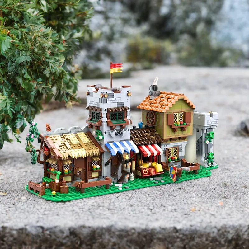 1820 шт. Moc модель строительные блоки средневековый город квадратный средневековый рынок издание модель строительные блоки на день рождения DIY игрушки подарок
1820 шт. Moc модель строительные блоки средневековый город квадратный средневековый рынок издание модель строительные блоки на день рождения DIY игрушки подарок